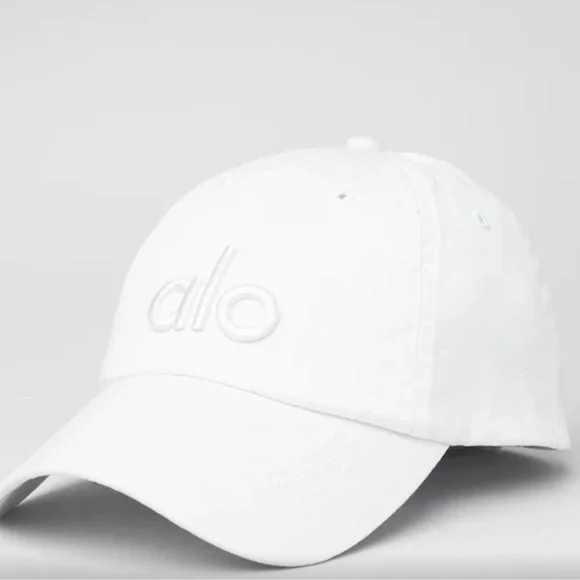 NWT Alo Off Duty Baseball Cap - White - Picture 2 of 4